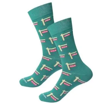Barrel Down South Realtor Sign Socks - Stylish Comfort