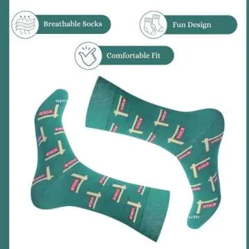 Barrel Down South Realtor Sign Socks - Stylish Comfort