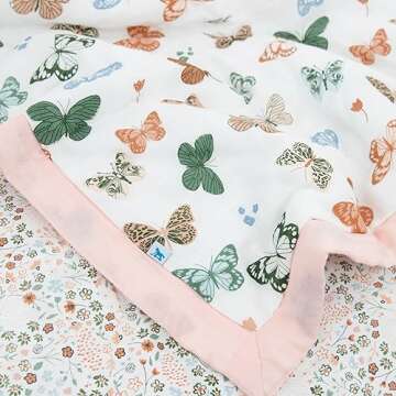 Little Unicorn Lofty Comforter Blanket for Toddlers