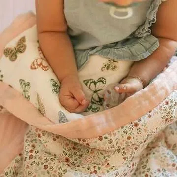 Little Unicorn Lofty Comforter Blanket for Toddlers