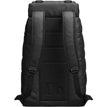 Db Journey The Hugger Backpack - Durable Travel Backpack with Laptop Compartment & Pockets for Work, Luggage Backpack with Roller Bag Hook Up System, 30L - Blackout