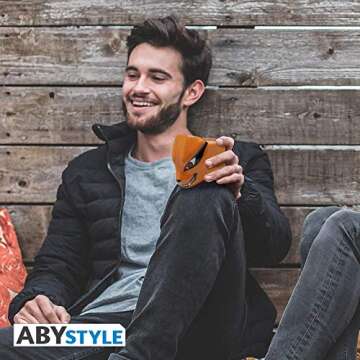 ABYSTYLE Naruto Shippuden Kurama Nine Tailed Fox 3D Ceramic Coffee Tea Mug 13 Oz. Anime Manga Drinkware Home & Kitchen Gift