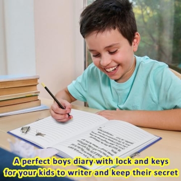 Dinosaur Diary with Lock - Fun Journal Ages 5-10