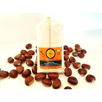 Giannetti Artisans Italian Chestnut Flour - Stone Chamber Roasted Chestnuts - 2-pack of 1lb bags - 2...