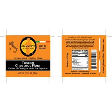 Giannetti Italian Chestnut Flour - Artisan Quality & Natural Taste