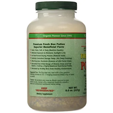 Y.S. Organics Fresh Bee Pollen Whole Granules, 8oz - Natural Health Boost