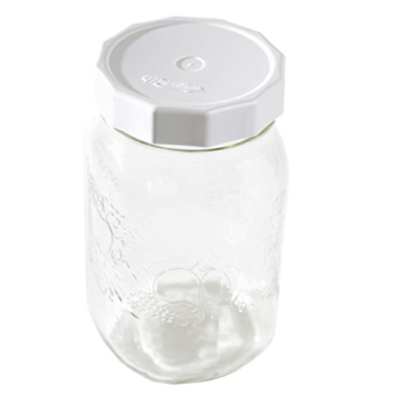 Masontops Tough Tops Wide Mouth Mason Jar Lids for Leakproof Storage