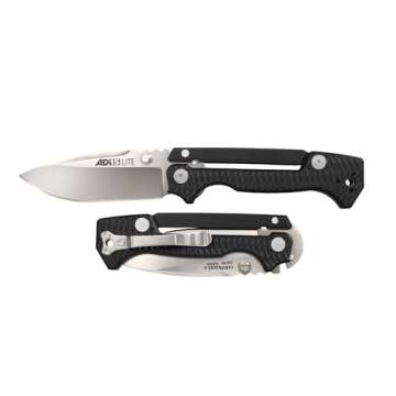 Cold Steel AD-15 Lite 3.5" AUS10A Steel Ultra-Sharp Blade 5" Griv-Ex Handle Tactical Folding Knife - Scorpion Lock, Pocket/Belt Clip