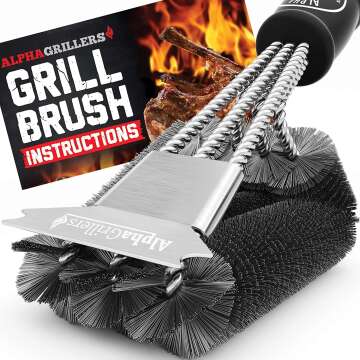 Heavy Duty Grill Brush for Effective Grill Cleaning