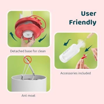 NETVUE Birdfy Hummingbird Feeder with Dual Cameras