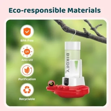 NETVUE Birdfy Hummingbird Feeder with Dual Cameras