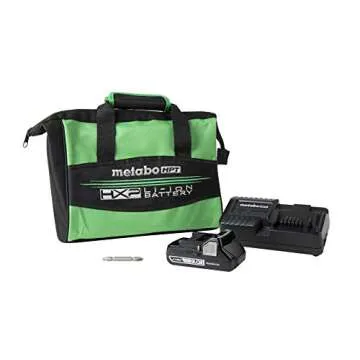 Metabo HPT 18V Cordless Driver Drill Kit with Battery