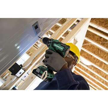 Metabo HPT 18V Cordless Driver Drill Kit with Battery