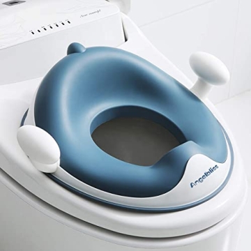 ANGELBLISS Comfortable Baby Potty Training Seat with Soft Cushion & Anti-Slip Design