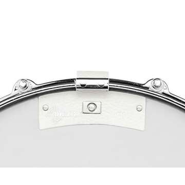 SNAREWEIGHT M1b White Drum Tone Control Damper Dampener, the ORIGINAL, Made in USA
