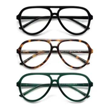 Retro Aviator Reading Glasses - Stylish & Comfortable