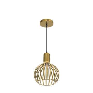 DLLT Gold Pendant Ceiling Light Fixture - Stylish & Adjustable