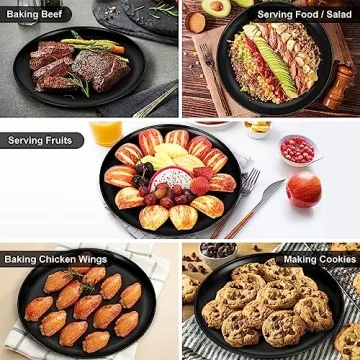 P&P CHEF 13½ Inch Pizza Pan Set - Durable & Non-toxic