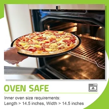 P&P CHEF 13½ Inch Pizza Pan Set - Durable & Non-toxic