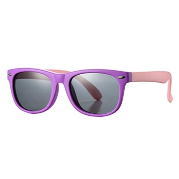 COASION Kids Polarized Sunglasses for Ages 3-9