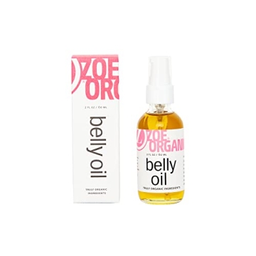 Zoe Organics Belly Oil - Organic Moisturizing Oil for Pregnancy