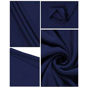 LONGYUAN Women's 2025 Winter Long Sleeve Casual Homecoming Dresses Loose Hide Belly Swing Dress Fl L