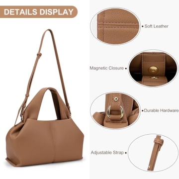 Juoxeepy Crossbody Bag Purse for Stylish Women