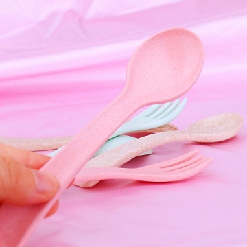 Eco-Friendly Toddler Silverware Set for 12-48 Months