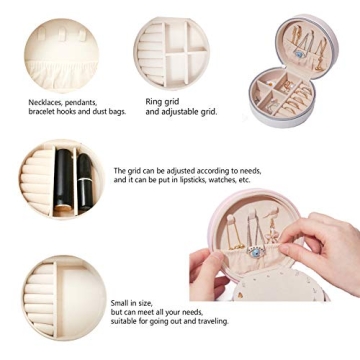 NuAngela Travel Jewelry Box Organizer for Women