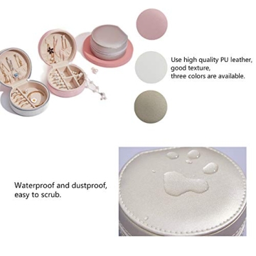 NuAngela Travel Jewelry Box Organizer for Women