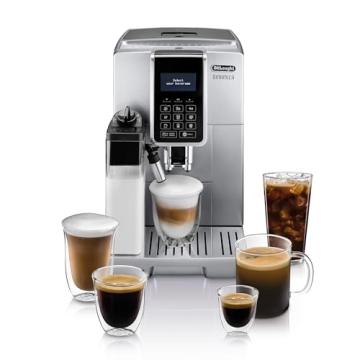 De'Longhi Dinamica LatteCrema Espresso Machine with Automatic Milk Frother for Latte, Cappuccino, Bu...