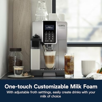 De'Longhi Dinamica LatteCrema Espresso Machine Silver