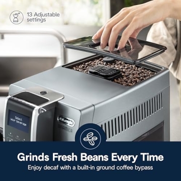 De'Longhi Dinamica LatteCrema Espresso Machine Silver