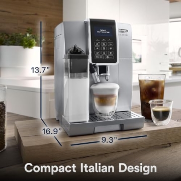 De'Longhi Dinamica LatteCrema Espresso Machine Silver