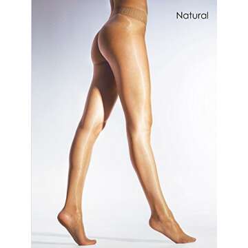 Cecilia De Rafael Sevilla Gloss Libero Seamless Tights - Luxurious Comfort and Style for Any Occasio...
