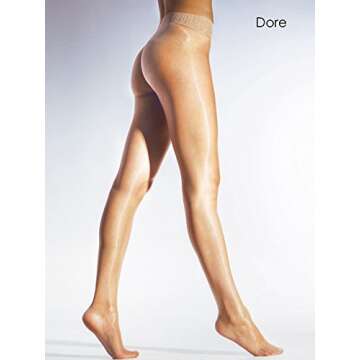 Cecilia De Rafael Gloss Libero Seamless Tights - XL Black