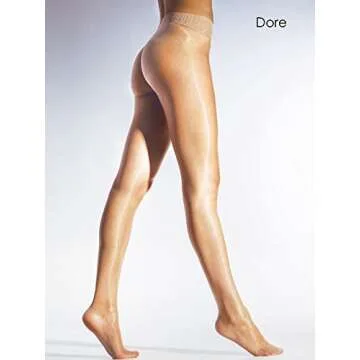 Cecilia De Rafael Gloss Libero Seamless Tights - XL Black