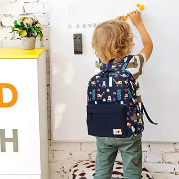 mygreen Toddler Backpack with Chest Strap for Kids