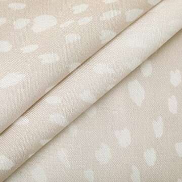 THOVSMOON Antelope Pillow Covers 18x18 Inch Set of 2 Animal Farmhouse Decorative Throw Pillow Covers Linen Square Cushion Case for Home Sofa Couch Bedroom Car Decoration(Beige, 18"x18")