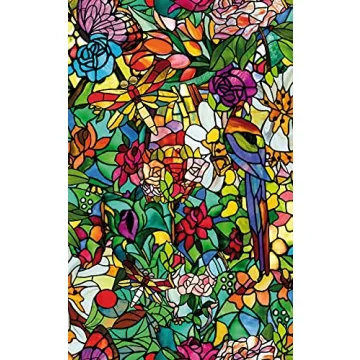 d-c-fix Floral Privacy Window Film for Home Decor
