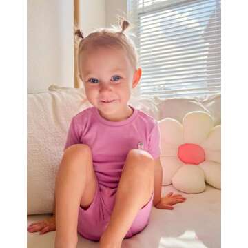 Soft Bamboo Pajama Set for Comfy Toddler Sleep