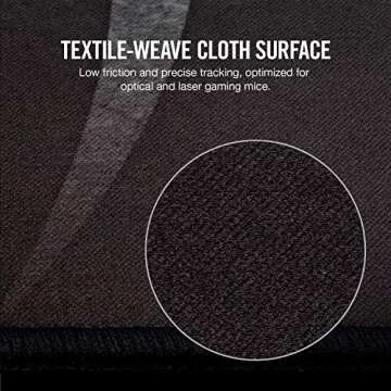 Corsair MM300 - Anti-Fray Cloth Gaming - High-Performance Mouse Pad Optimized for Gaming Sensors - Designed for Maximum Control - Extended, Multi Color