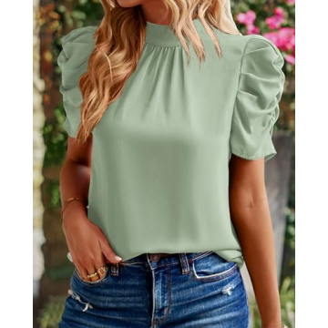 Stylish BTFBM Women’s Summer Boho Shirt Top - Floral Design