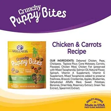 Wellness Natural Puppy Training Treats - Grain Free