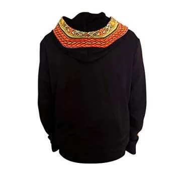 Hybrid Fashionista Unisex Hoodie - Dashiki Hoodie Hoodie African Fashion (14)