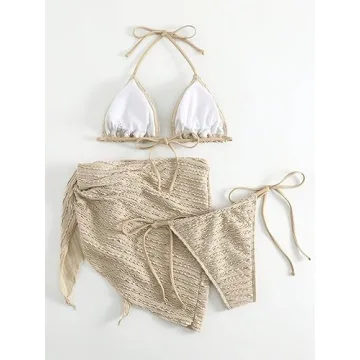 Shop the Stylish GORGLITTER 3 Piece Bikini Set