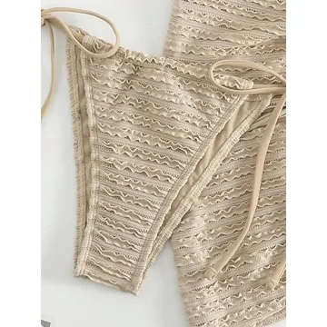 Shop the Stylish GORGLITTER 3 Piece Bikini Set