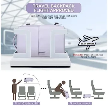 Laptop Travel Backpack for Airplane Underseat Carry-On