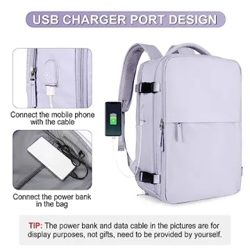 Laptop Travel Backpack for Airplane Underseat Carry-On