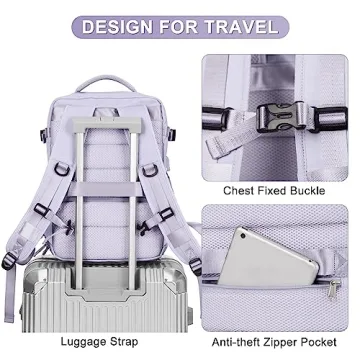 Laptop Travel Backpack for Airplane Underseat Carry-On